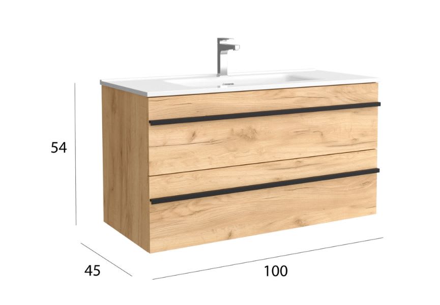Ensemble de meubles de salle de bains Born Salgar détail 8