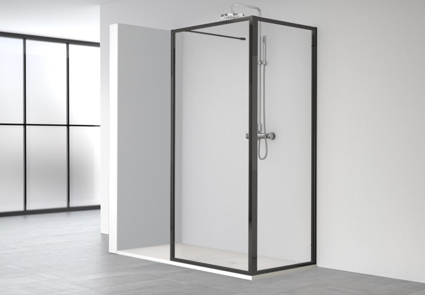 Paroi de douche nordique (FN-2020) Profiltek option 4
