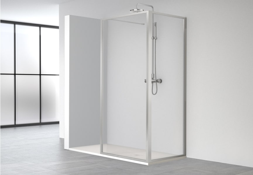 Paroi de douche nordique (FN-2020) Profiltek option 2
