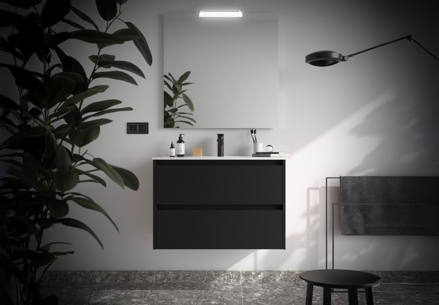 Ensemble de meubles de salle de bains Noja Salgar principal 7