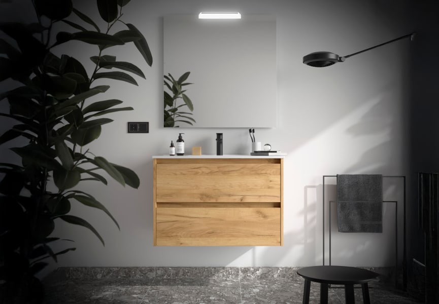 Ensemble de meubles de salle de bains Noja Salgar principal 2