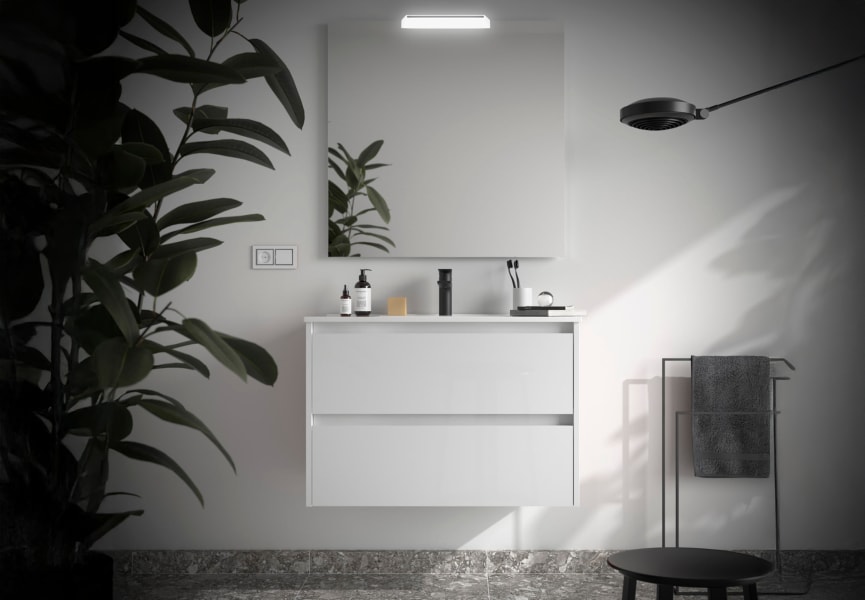 Ensemble de meubles de salle de bains Noja Salgar principal 1