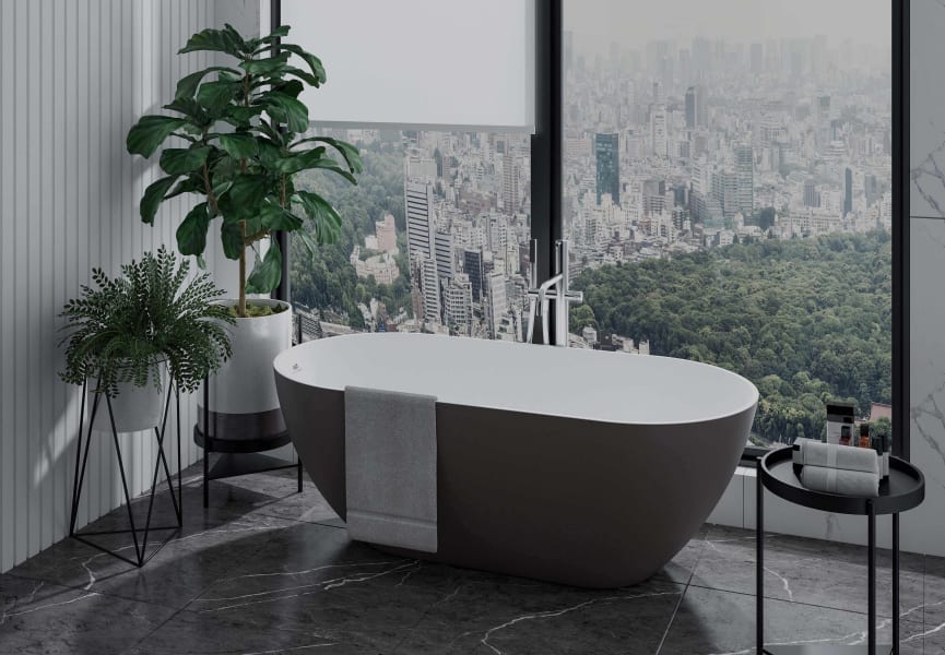Baignoire autoportante Lyra de Baños 10 environnement 3