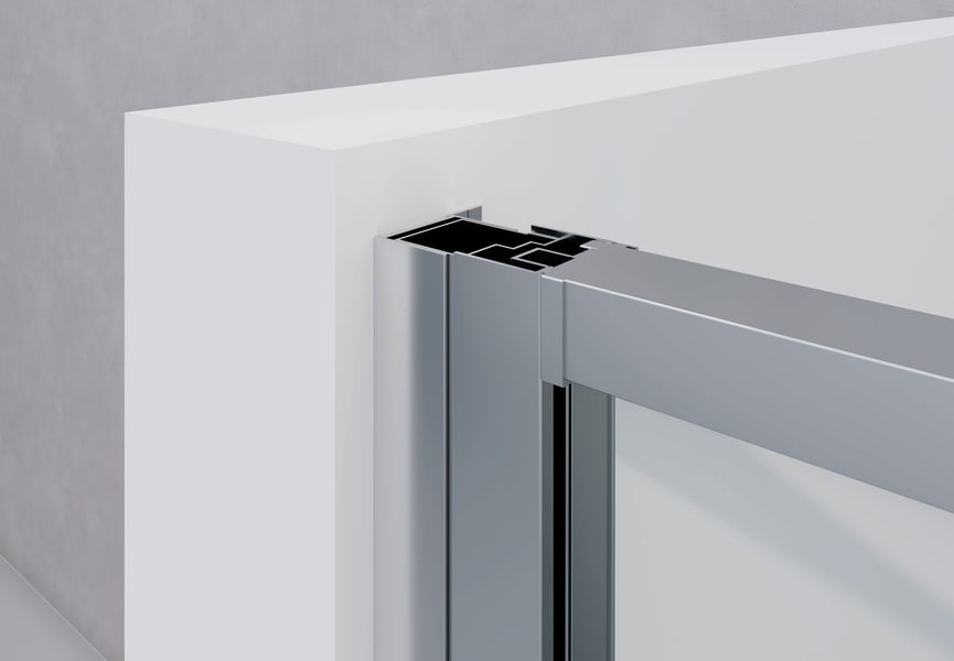 Paroi de douche Afrodita (100) Bruntec détail 3