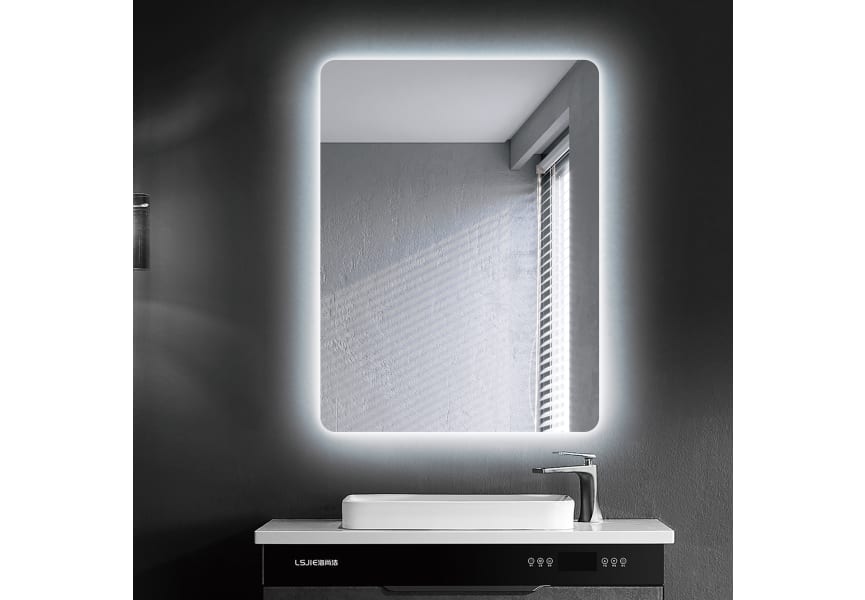 Miroir de salle de bain avec éclairage LED Dinamarca Ledimex principal 2
