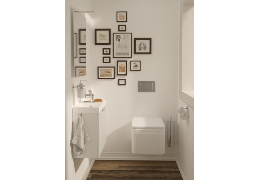 Porte-rouleau de toilette Square Duo Cosmic environnement 2