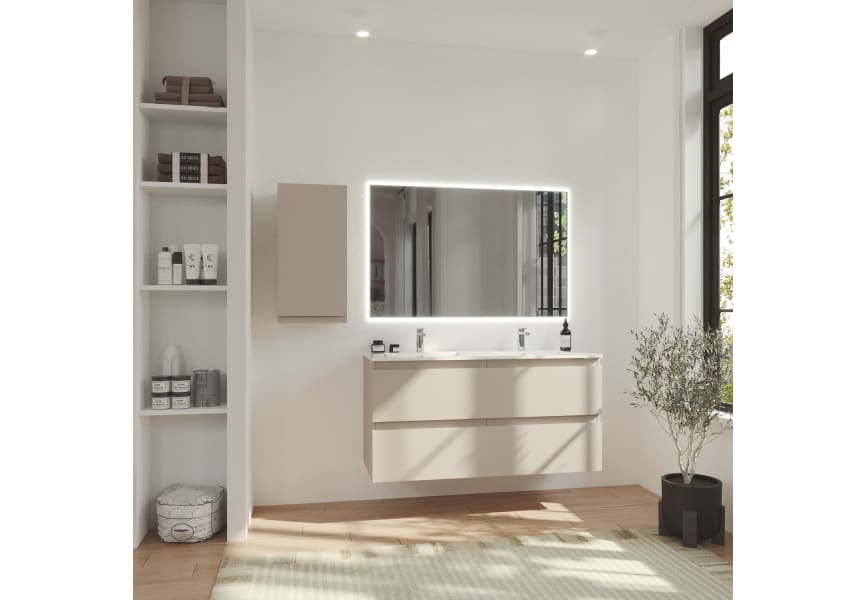Meubles de salle de bains MDF laqués Vilma Bruntec principal 2