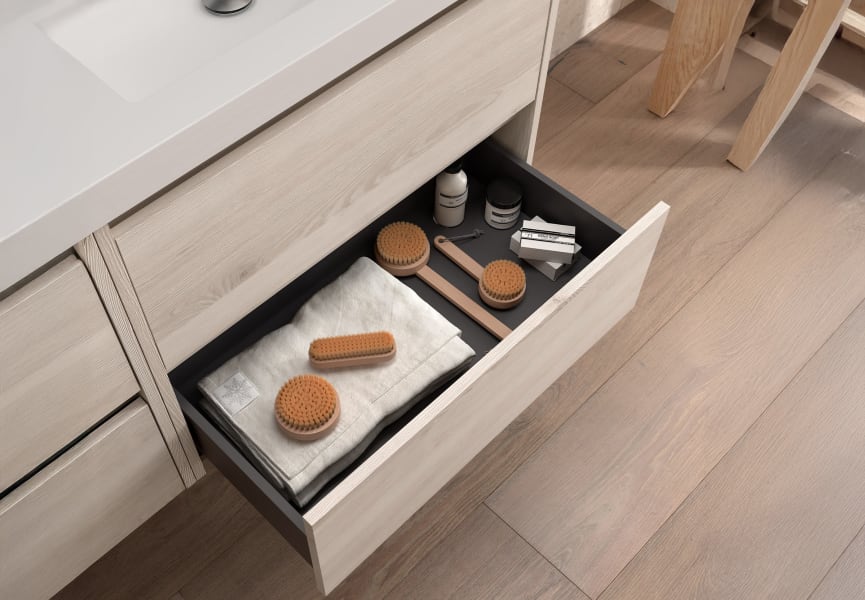 Ensemble de meubles de salle de bains Noja Salgar détail 9