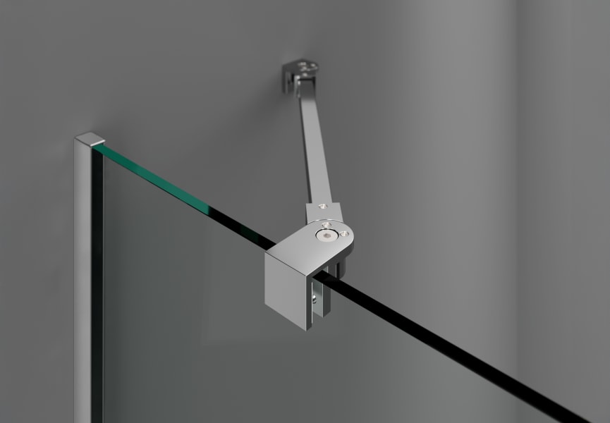 Paroi de douche en verre (Combi A + côté fixe) GME détail 9