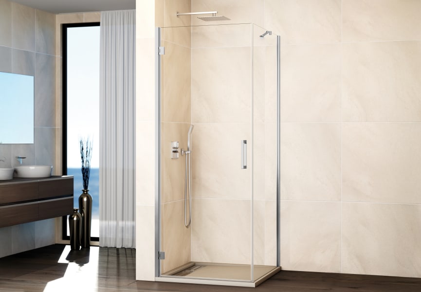Paroi de douche en verre (Combi A + côté fixe) GME principal 0