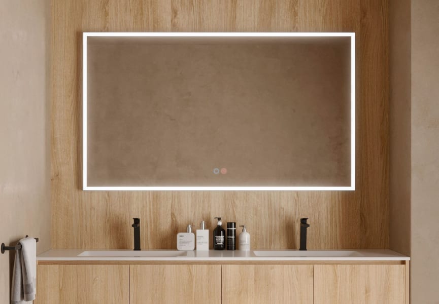 Miroir de salle de bain avec éclairage LED Suiza Ledimex principal 0
