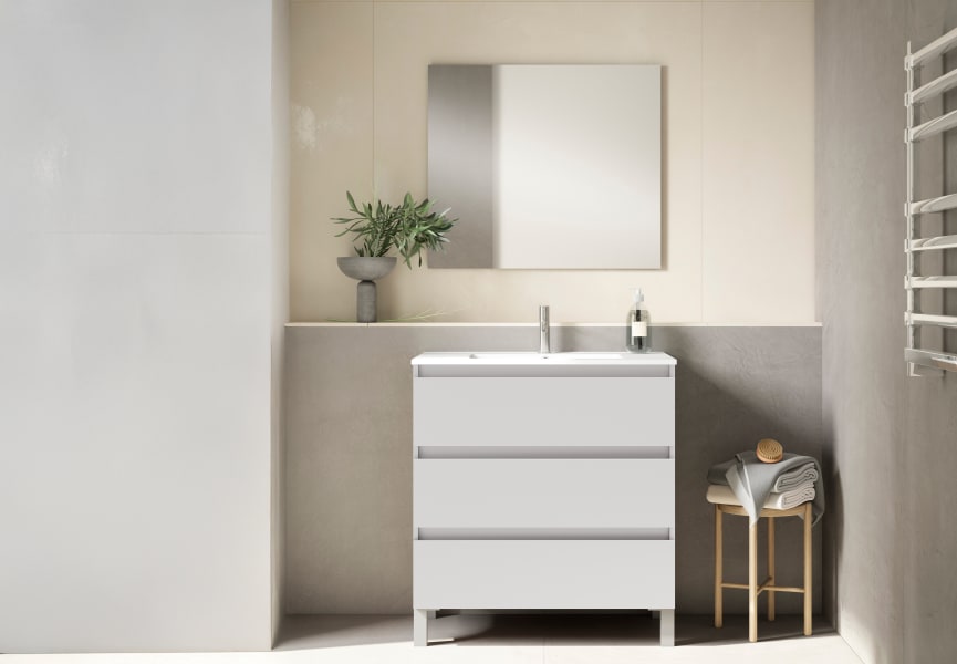 Meuble de salle de bains à faible profondeur 39,5 cm Box Viso principal 2