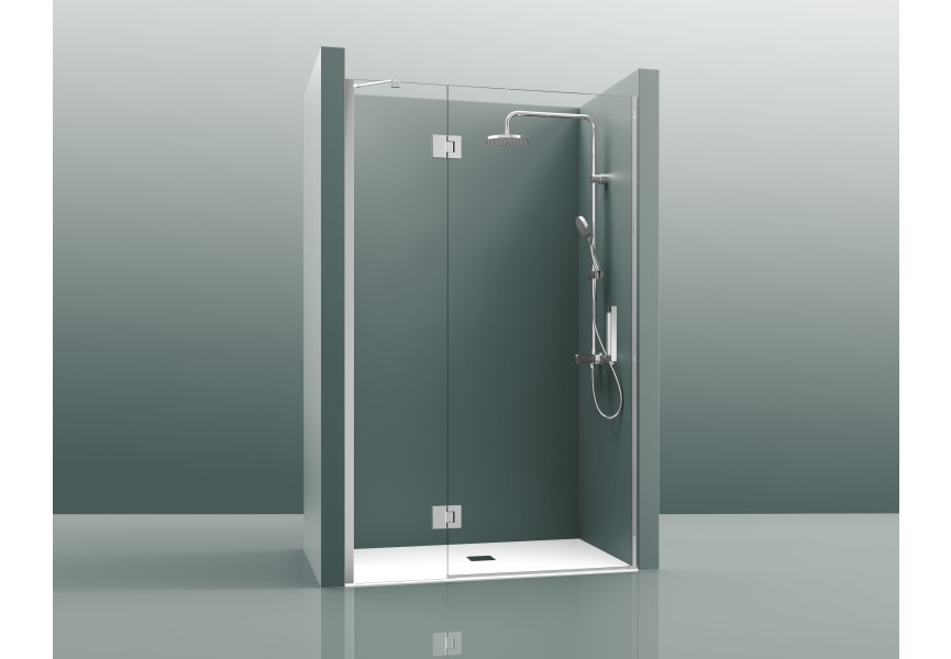 Paroi de douche Anthe Bruntec détail 2