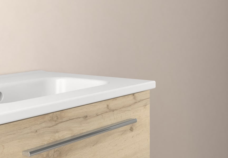 Ensemble complet de meubles de salle de bains à profondeur réduite 35 cm Street Royo principal 5