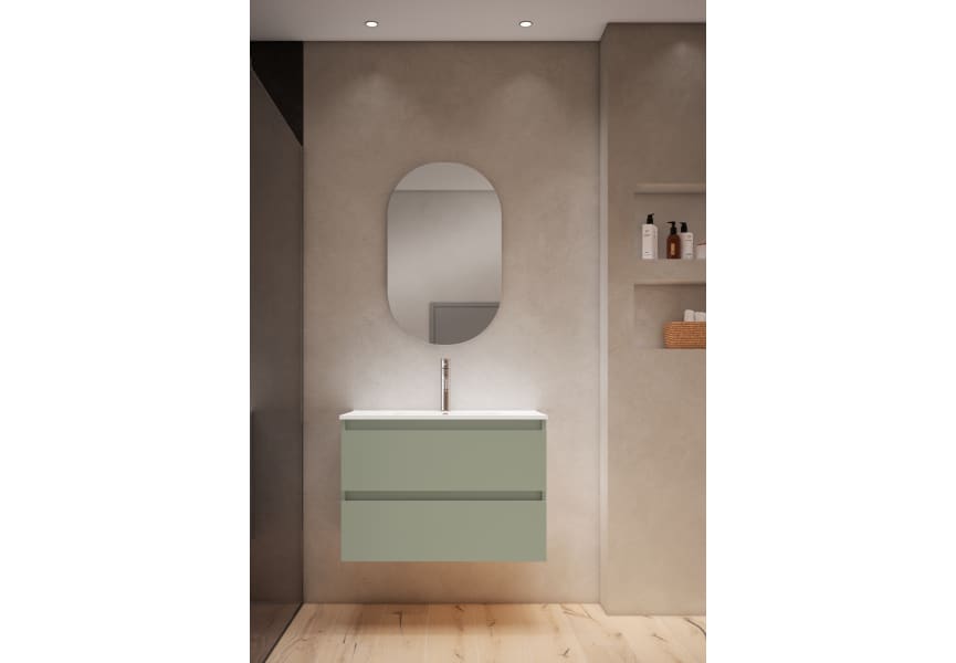 Meuble de salle de bains à faible profondeur 39.5 cm Box Visobath principal 7