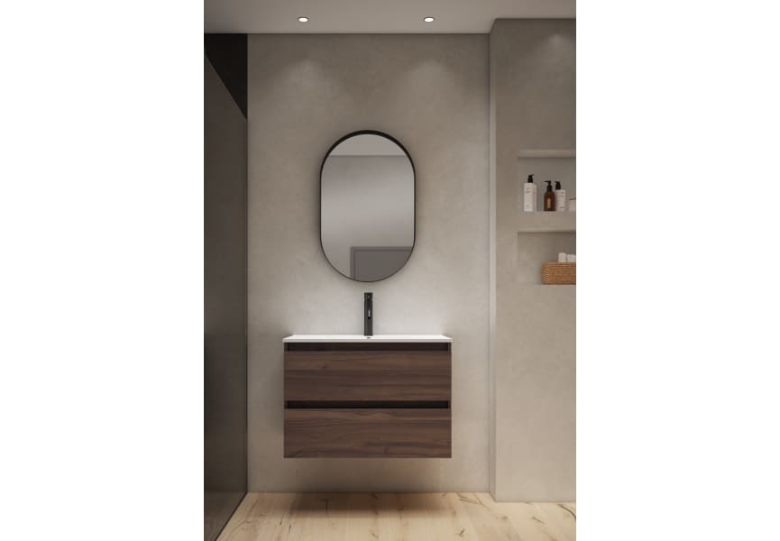 Meuble de salle de bains à faible profondeur 39.5 cm Box Visobath principal 8