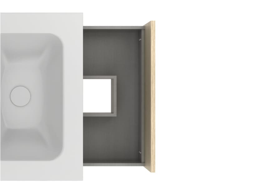 Ensemble de meubles de salle de bains Niwa Amizuva détail 3