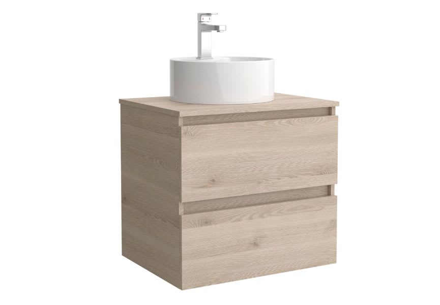 Meuble de salle de bain avec vasque à poser Bequia Salgar option 15