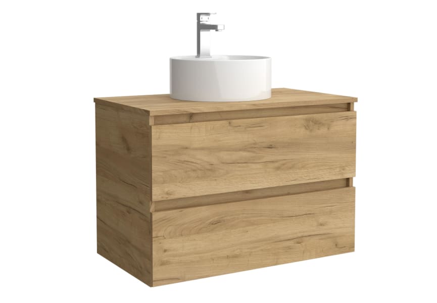 Meuble de salle de bain avec vasque à poser Bequia Salgar option 18