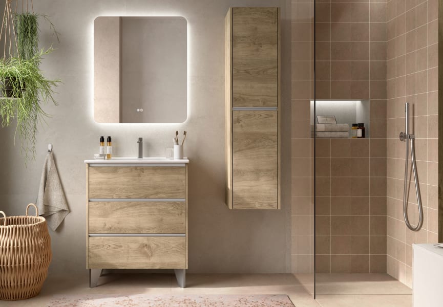 Siena Coycama 40cm - Ensemble meuble de salle de bain à profondeur réduite principal 0