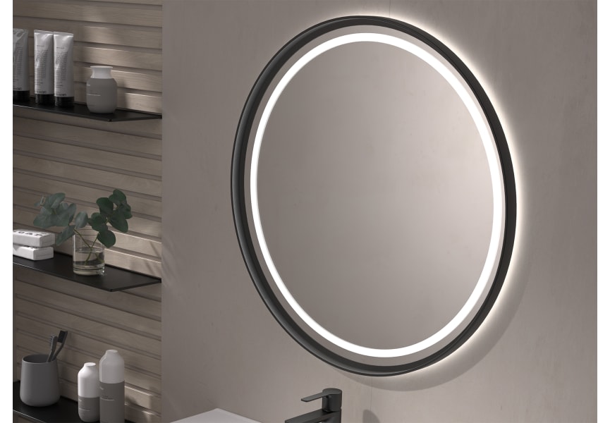 Caicos Eurobath Miroir de salle de bains avec éclairage LED principal 0