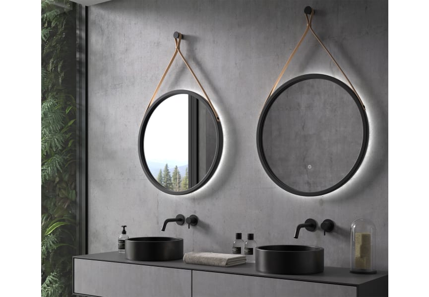 Guadalupe Eurobath Miroir de salle de bains avec éclairage LED principal 1