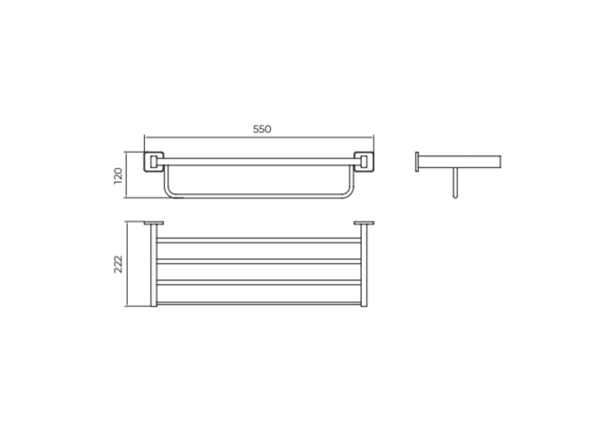 Technic Medimex multiple porte-serviettes hôtel croquis 5