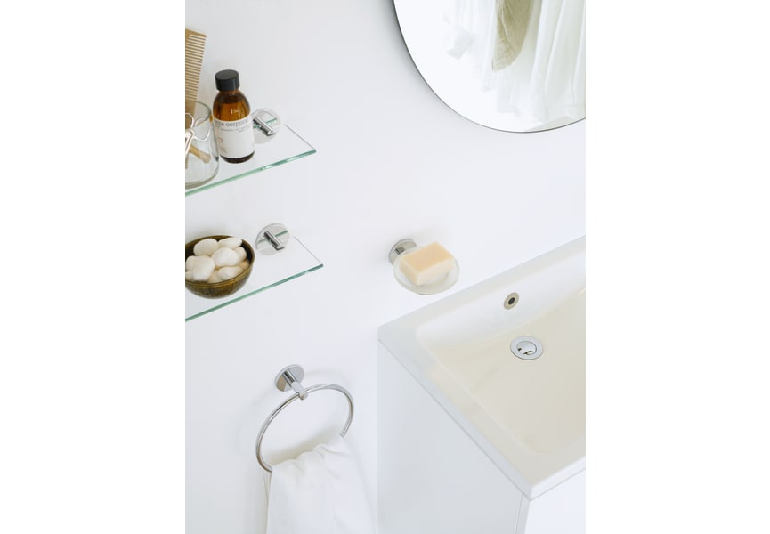 Tablette de salle de bains Duo Round Cosmic environnement 2