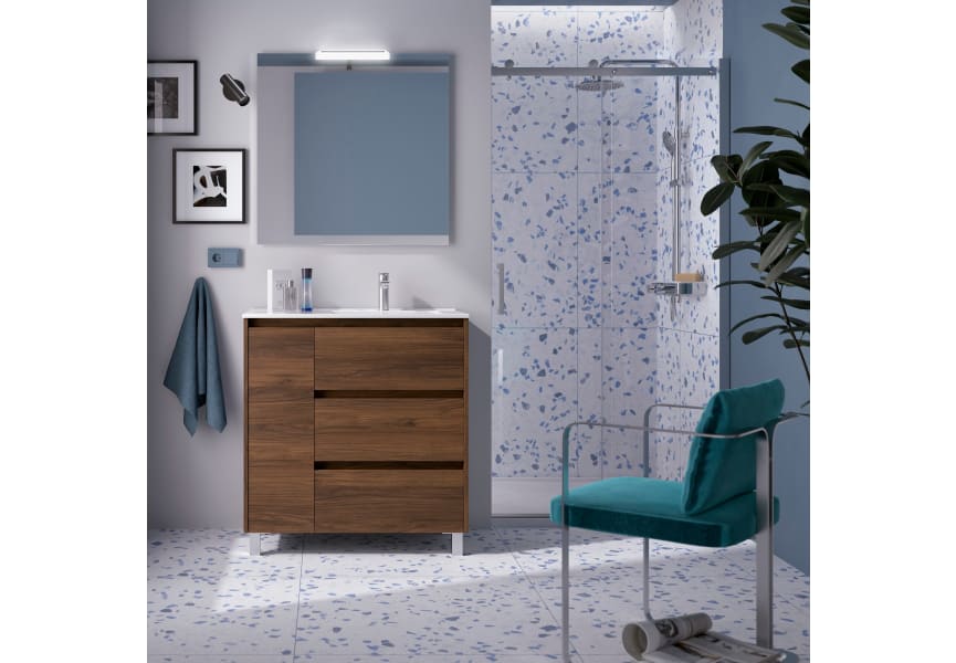 Ensemble de meubles de salle de bains Noja Salgar principal 4