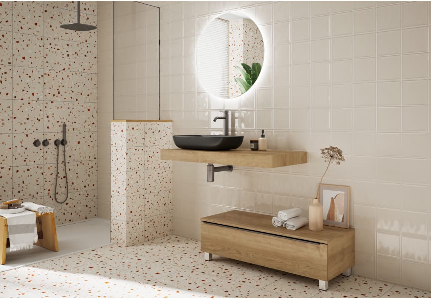 Ensemble meuble de salle de bain avec plan vasque Flow Coycama principal 0