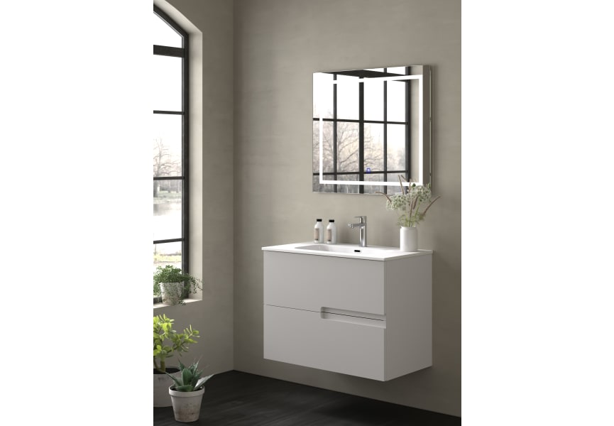 Ensemble de meuble de salle de bains Lia couleurs Bruntec principal 0