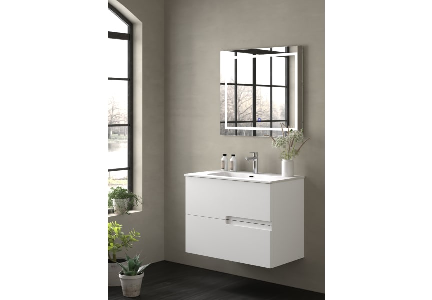 Ensemble de meuble de salle de bains Lia couleurs Bruntec principal 1