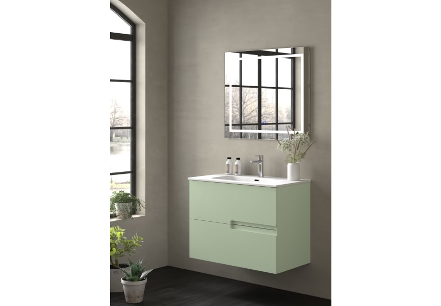 Ensemble de meuble de salle de bains Lia couleurs Bruntec principal 7