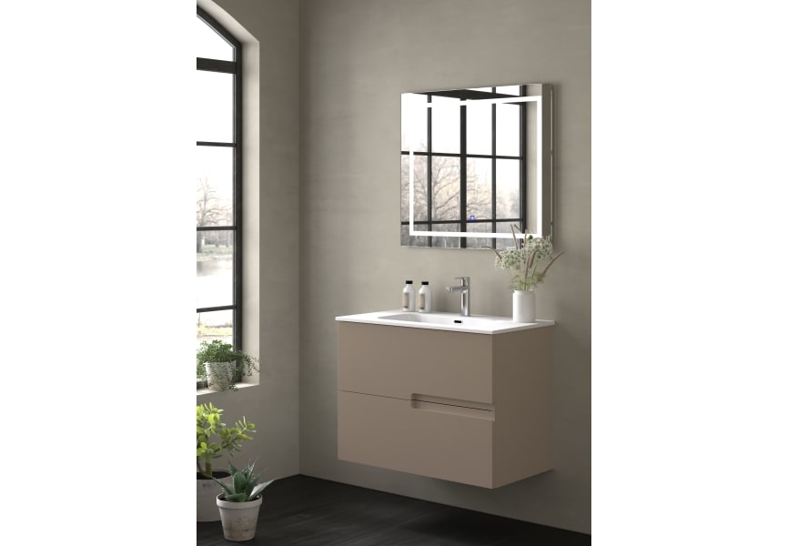 Ensemble de meuble de salle de bains Lia couleurs Bruntec principal 4