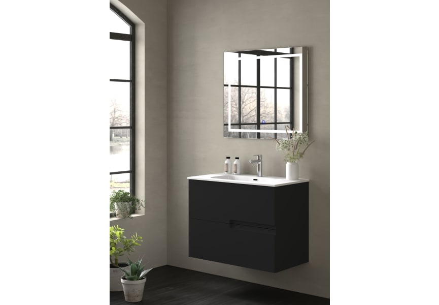 Ensemble de meuble de salle de bains Lia couleurs Bruntec principal 2