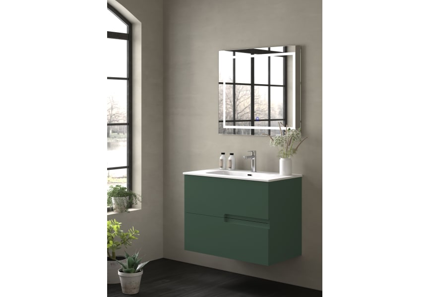 Ensemble de meuble de salle de bains Lia couleurs Bruntec principal 5