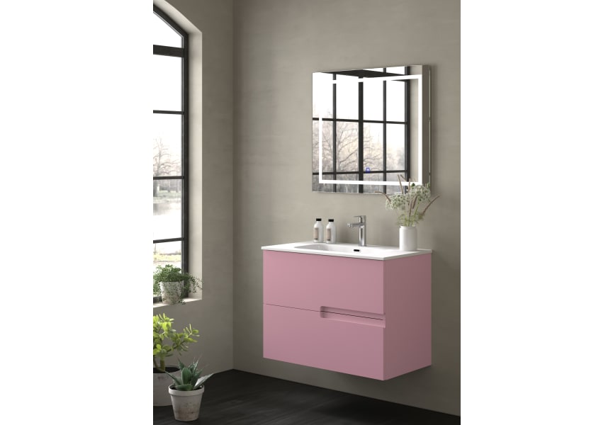 Ensemble de meuble de salle de bains Lia couleurs Bruntec principal 9