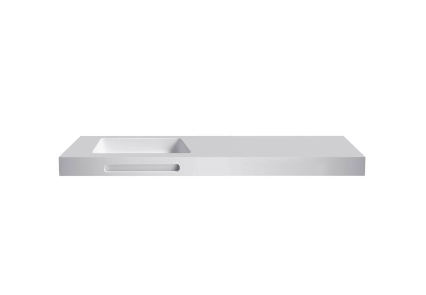 Lavabo suspendu Ibiza Bruntec détail 2