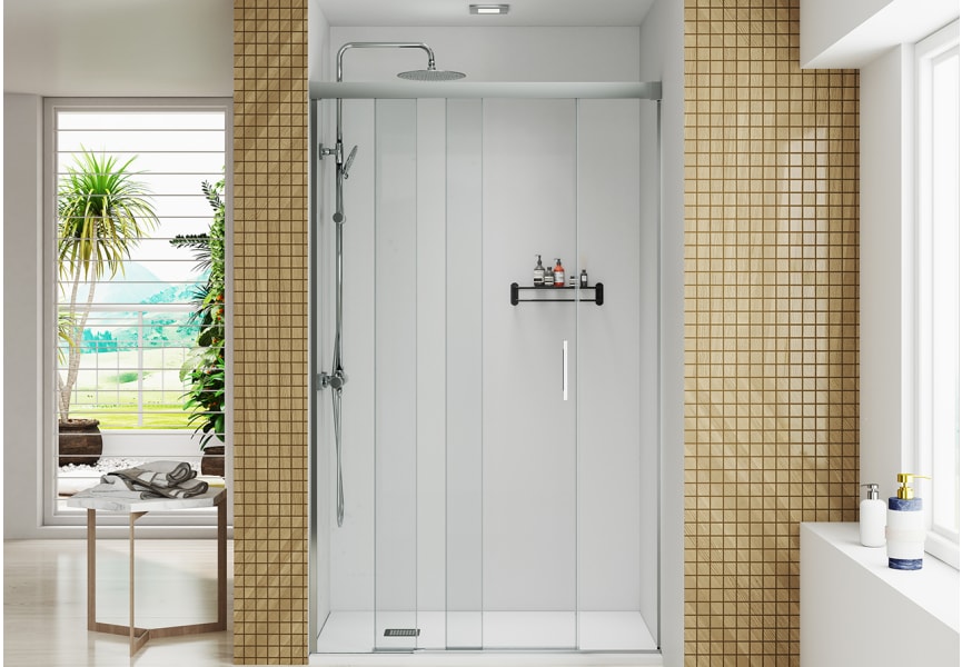 Paroi de douche Musala Bruntec détail 7