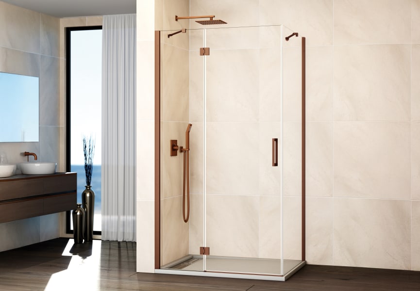 Paroi de douche en verre (Combi C + paroi latérale fixe) par GME principal 6