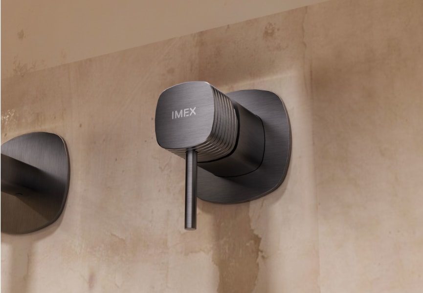 Firenze Imex robinetterie de lavabo encastrée détail 6