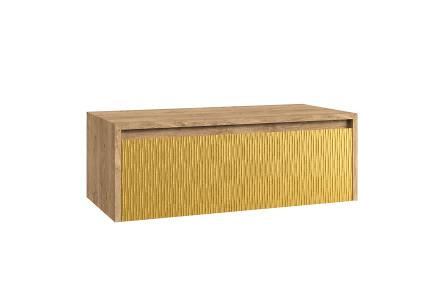 Meuble de salle de bain avec plan de toilette en bois Lambda Coycama principal 13