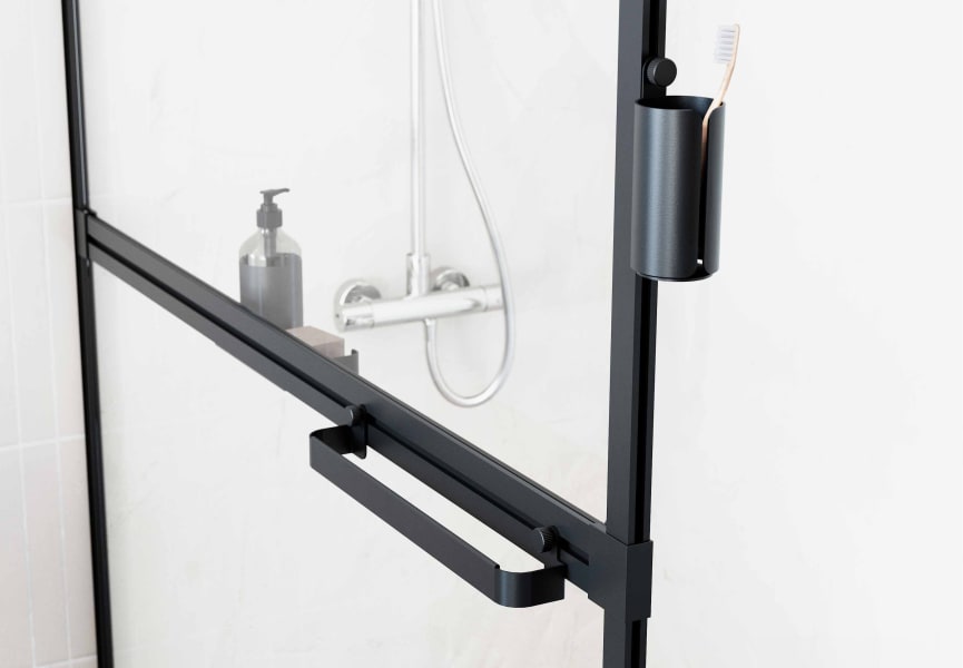 Paroi de douche double (TW-2003) Profiltek détail 1