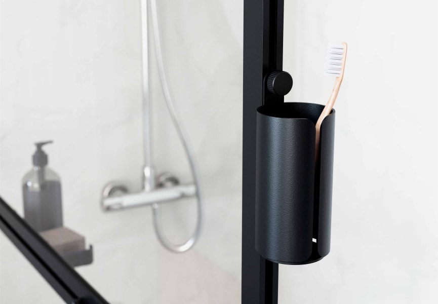 Paroi de douche double (TW-2003) Profiltek détail 2