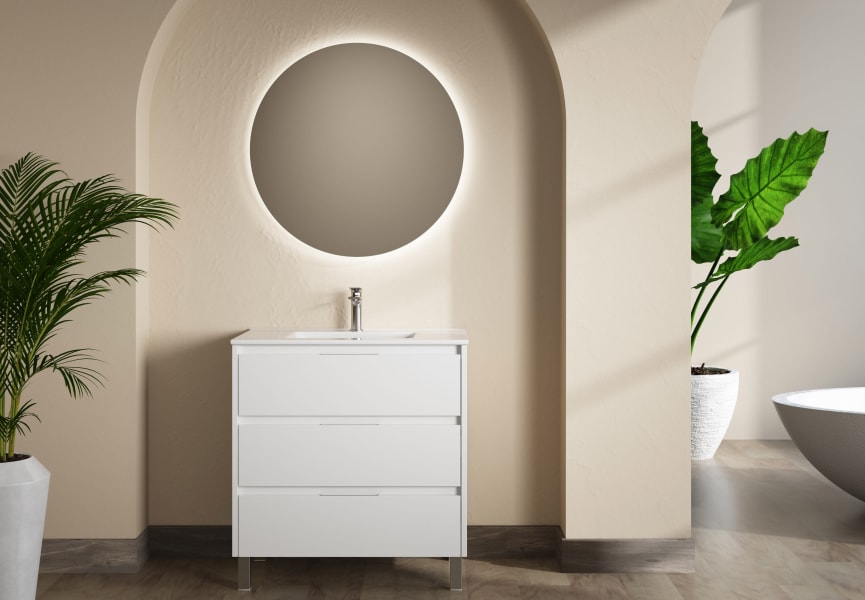 Ensemble de meubles de salle de bains Boston Bruntec principal 3