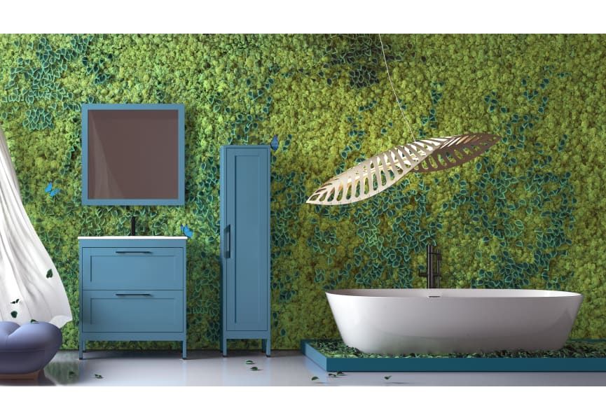 Meubles de salle de bains Toscana Coycama environnement 5