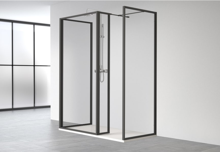Paroi de douche nordique (FN-2231) Profiltek option 7
