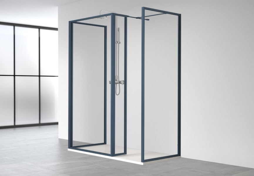 Paroi de douche nordique (FN-2231) Profiltek option 9