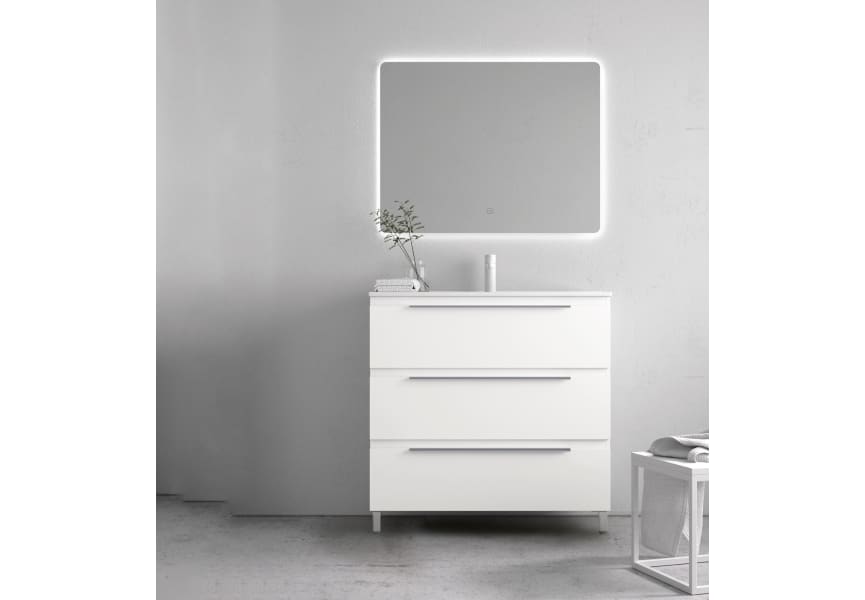 Meuble de salle de bains avec profondeur réduite 39 cm Avila Dos Carmen principal 1