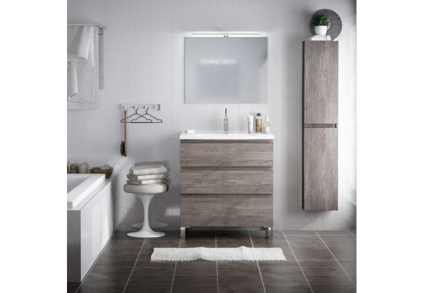 Meuble de salle de bains avec profondeur réduite 39 cm Avila Dos Carmen principal 4